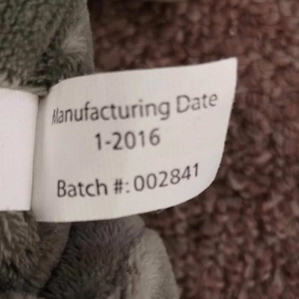 The Petting Zoo Plush Sea Turtle with Pocket (No Baby) 14” Long - Picture 12 of 12